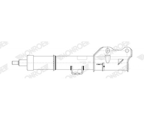 AMORTISOR ON GAZLI MERCEDES VITO W447 14