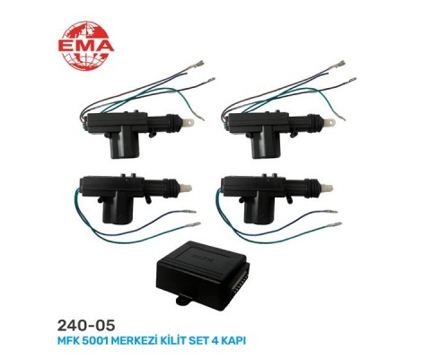 MFK-5001 MERKEZİ KİLİT SET 4 KAPI