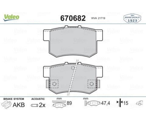 ARKA BALATA CIVIC VII 01-05 - CIVIC VIII 05 ACCORD VII 98-02 - ACCORD VIII 06