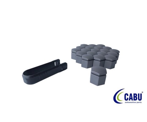 BİJON KAPAĞI KÖMÜR METALİK 19X24mm ASTRA J - K. INSIGNIA B. MOKKA 20 ADET 220644
