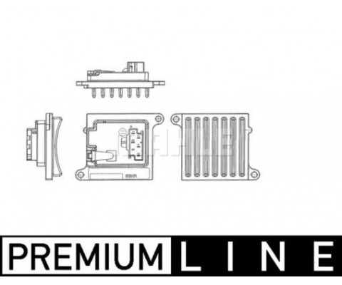 KLIMA FAN REGULATORU MERCEDES W203 CL203 W220 W221 W163