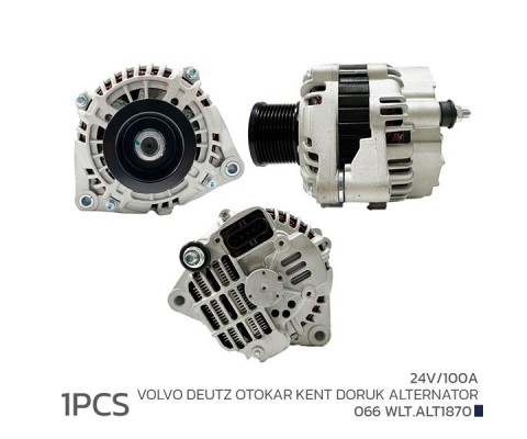 ALTERNATÖR 24V 100A VOLVO DEUTZ OTOKAR KENT DORUK