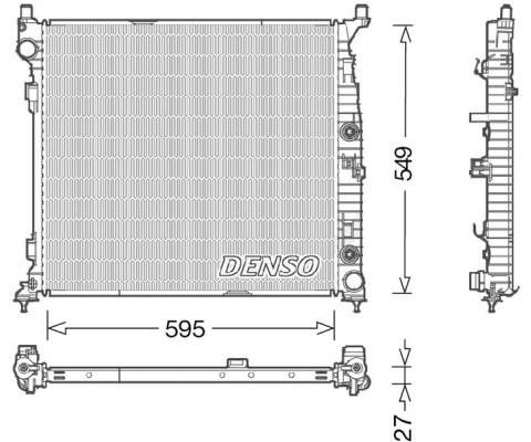 MOTOR SU RADYATORU MERCEDES W166 X166 C292