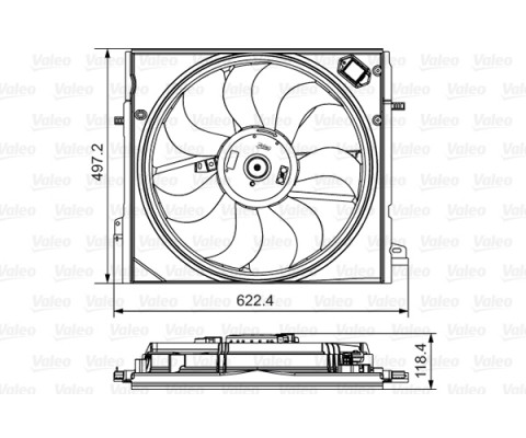 FAN MOTORU KADJAR 1.5DCI-1.6DCI-1.6DCI 4x4 15