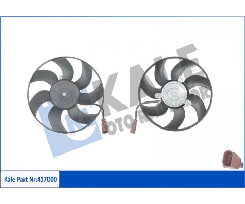 FAN MOTORU DAVLUMBAZLI VW PASSAT 05-07 2.0TDI 200W-296mm
