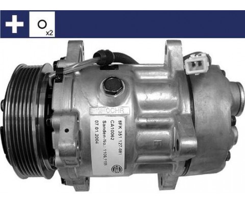 KLİMA KOMPRESÖRÜ PARTNER-BERLINGO-EXPERT-JUMPY-P205-P206-P306-P406-P806-C5-XSARA-BOXER-JUMPER- DUCATO 1.8İ-1.9D-2.0 HDI