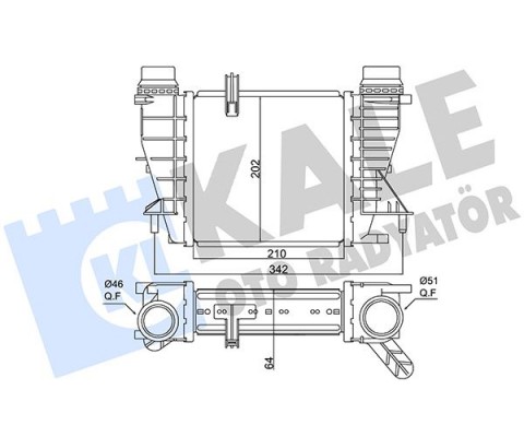 İNTERCOOLER AL/PL/BRZ CLIO III-MODUS-GRAND MODUS-NOTE-NV200