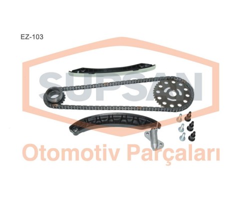 EKSANTRİK ZİNCİR KİTİ OPEL VIVARO II 06 RENAULT TRAFIC II 06 KOLEOS 08 LAGUNA III 08 15 2.0 DCİ M9R / NISSAN QASHQAI X-TRAIL 2.0L M9R J10 T31 07-13 112 bakla
