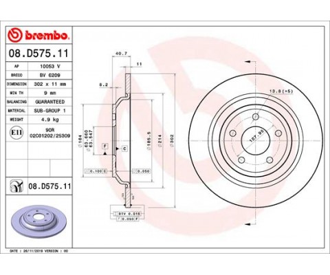 ARKA FREN DISK AYNA FOCUS IV 17