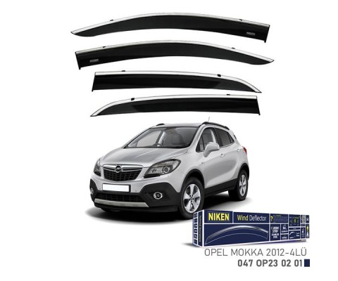 KROMLU CAM RÜZGARLIĞI OPEL MOKKA 2012- 4LÜ
