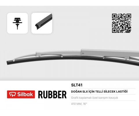 SİLECEK LASTİĞİ 410MM TELLİ SLX