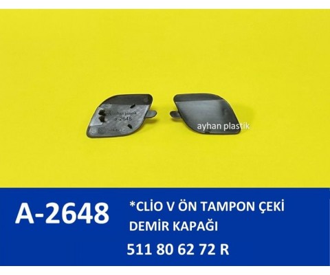 ÖN TAMPON ÇEKİ DEMİR KAPAĞI CLİO V