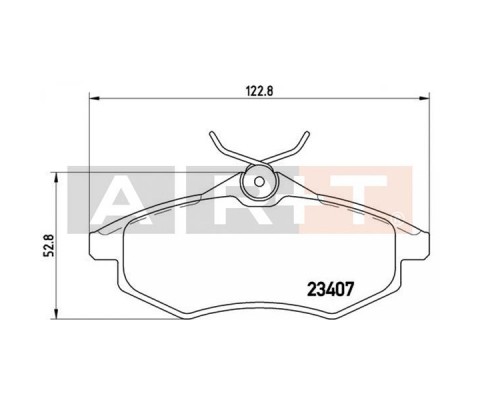 ÖN FREN BALATASI CITROEN C2 03 12 C3 02 09