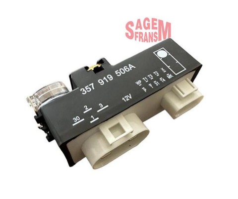FAN KONTROL ROLESİ CADDY II 1.9D-GOLF III 1.6-1.8-2.0-POLO 1.6 KLİMASIZ