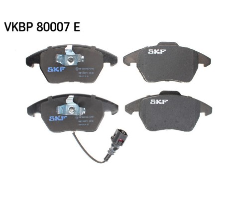 0986TB2457-ÖN BALATA FİŞLİ CADDY III 04 GOLF IV V VI 97 JETTA PASSAT 05 POLO 09 OCTAVIA 04