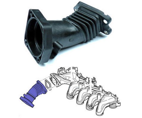 TURBO -INTERCOOLER HORTUMU FIESTA 02 08 FUISON 02 08 1.6 TDCI
