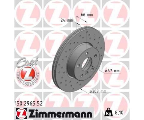 FREN DISKI ON BMW DELİKLİ G20 G22 G23