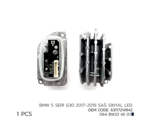 BMW 5 G30 2017-2019 SAĞ SİNYL LED MODL 63117214942