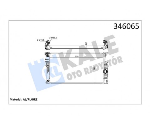 MOTOR SU RADYATORU BMW N13 N47 B47 F20 F21 F22 F23 F30 F31 F34 F35 F32 F33 F36