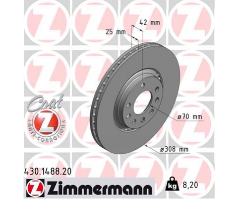 ÖN FREN AYNASI ASTRA H-ZAFIRA B-MERIVA A-B-CORSA D-E-ADAM-ASTRA G-VECTRA B 308x25x5DLxHAVALI 16 İNÇ