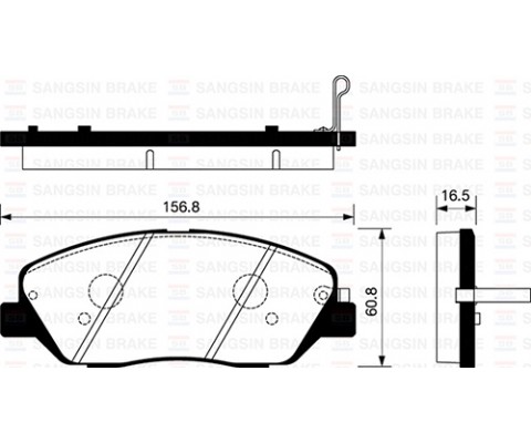ÖN FREN BALATA HYUNDAI SANTAFE 2.0L 2.2L CRDi 06-