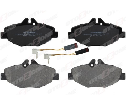 FREN BALATASI ON MERCEDES E-CLASS W211 S211