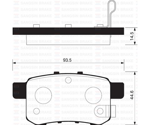ARKA FREN BALATA HONDA ACCORD 2.0L R20A3 CU1 08-