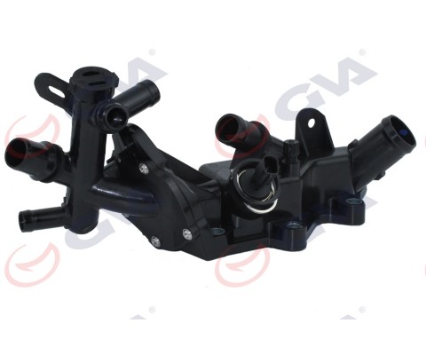 TERMOSTAT KOMPLE RENAULT CLIO IV 12 CAPTUR 13 SANDERO II 13 SYMBOL III 14 0.9TCe 1.2TCe MÜŞÜRLÜ