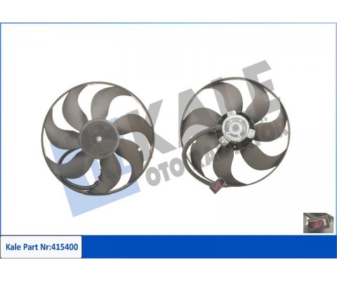 FAN MOTORU DAVLUMBAZLI GOLF IV-POLO 95-99 -LEON 99-06 TOLEDO II-OCTAVIA 01-06 250-80W-350mm