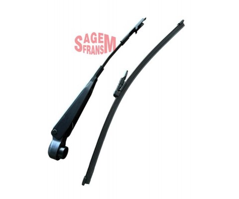 SİLECEK KOLU SÜPÜRGELİ KOMPLE ARKA TEK KAPI 360mm DOBLO 00 16