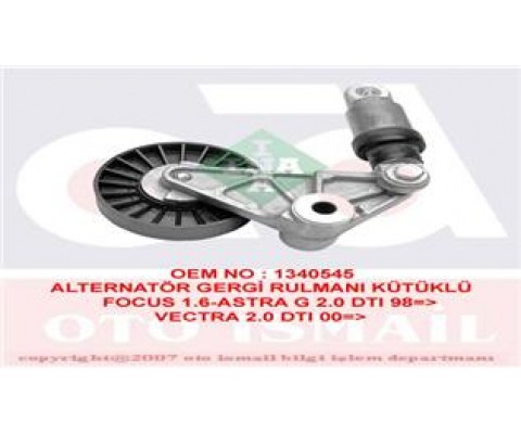 ALTERNATÖR GERGİ RULMANI KÜTÜKLÜ ASTRA F-G 2.0DTI-VECRTA B-C2.0DTI-2.2DCI-ZAFIRA-SIGNUM-OMEGA B