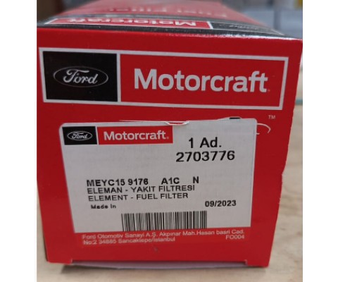 YAKIT FİLTRESİ FORD TRANSİT 2.0 TD-CI 92 KW/125 HP 05/02-10/04 - 2.4 TD-CI 101 KEW/137 HP