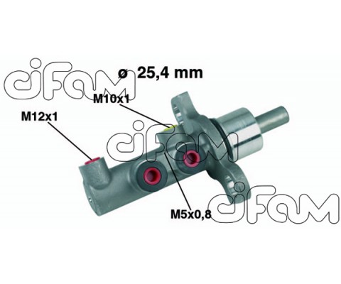 FREN ANA MERKEZİ OPEL VECTRA C 02 25.40 mm