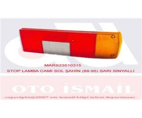 STOP LAMBA CAMI SOL ŞAHİN 88-95 SARI SİNYALLİ
