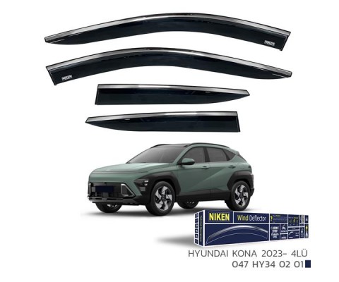 KROMLU CAM RÜZGARLIĞI HYUNDAI KONA 2023- 4LÜ