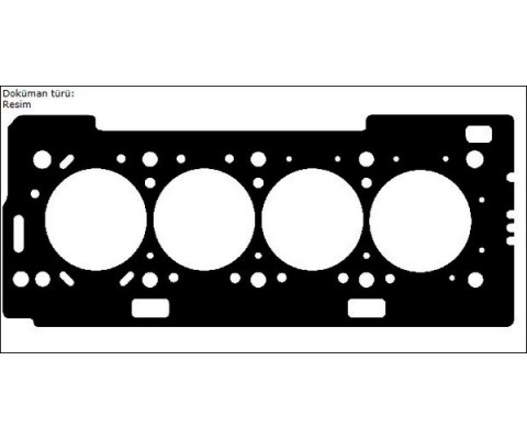 SILINDIR KAPAK CONTASI 0.50MM COK KATLI CELIK P206 P207 P307 P308 P406 1.6 16V TU5JP4 EC5
