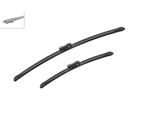 SİLECEK 60 40CM X2 FLATBLADE-MUZ TİPİ BMW 3 SERİ E92 COUPE-CABRIOLET 09/09