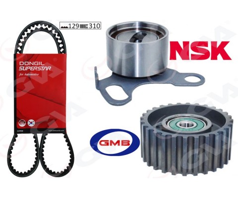 TRİGER KAYIŞ SETİ EKSANTRİK SETİ TOYOTA HILUX 2.4L 2L 2L-T LN85 LN145 LN105 90-04 / HIACE 2.4L 2L LH112 LH114 89- 1 KAYIŞ 1 RULMAN 1 DİŞLİ 129x310