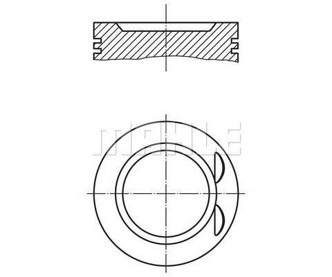 MOTOR PİSTON SEGMAN LGN-MGN-CLIO II 1.6 16V K4M 700-710-720 . 80.00 ÇAP 0.50