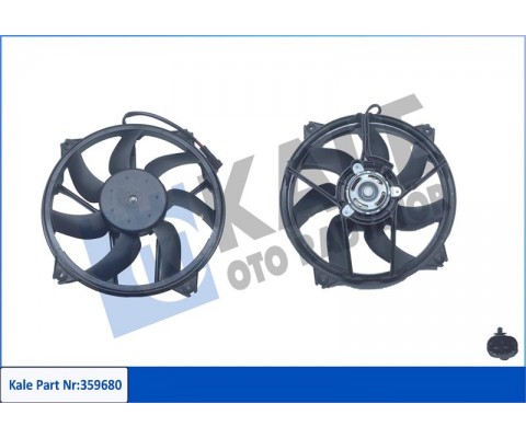 FAN MOTORU PARTNER-BERLINGO-JUMPY-P307-P308-P3008-P5008-RZC-C4 I-II-DS4-DS5 1.6 16V HDI-THP 2.0 HDI