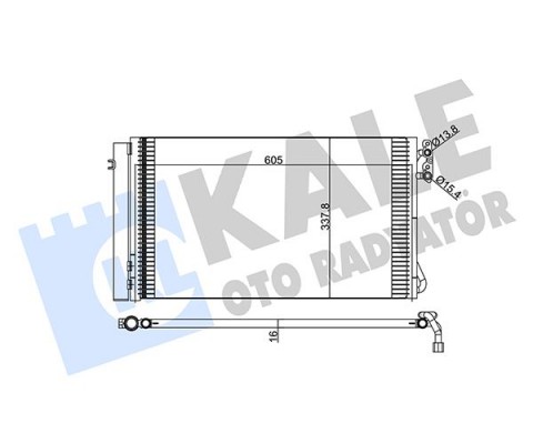 KLIMA RADYATORU BMW E81 E82 E87 E88 E90 E91 E92 E93 E84 Z4 E89 M47 N47 M57 N57 N54 N55