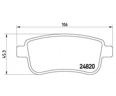 ARKA FREN BALATASI FLUENCE 09 MEGANE III 09 MEGANE IV 15 SCENIC III 09 CLIO V 19 CAPTUR II 20 1.0 TCE 1.2 TCE 1.3 TCE 1.5 DCI 1.6 SCE 440603734R