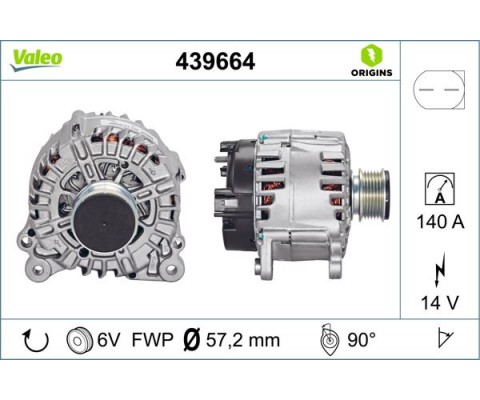 ALTERNATÖR VW GOLF VI ALTERNATÖR BİNEK