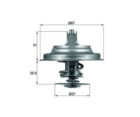 TERMOSTAT PASSAT-CRAFTER-LT 28-35-TRANSPORTER IV 87C