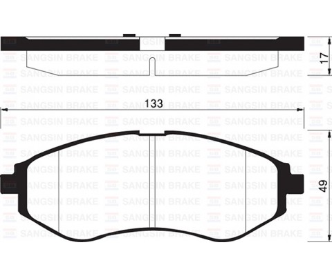 ÖN FREN BALATASI CHEVROLET AVEO 05 KALOS 02