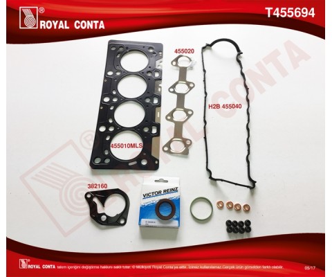 ÜST TAKIM CONTASI REINZ KEÇELİ SUBAP LASTİKLİ MGN II-KNG-CLIO-LOGAN SANDERO 1.5 DCI K9K