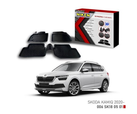 3D PASPAS SKODA KAMIQ 2020-