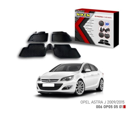 3D PASPAS OPEL ASTRA J 2009-2015