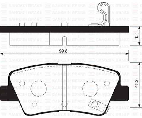 ARKA FREN BALATA HYUNDAI ACCENT BLUE 1.4L 1.6L benzinli 10- 1.6L CRDi dizel 10- / ELANTRA 1.6L D4FB 11- / KIA RIO 1.4L D4FC dizel - 6 vites 14- / SOUL 1.6L CVVT 09-