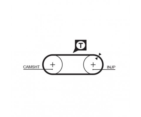 TRİGER KAYIŞI 077x210 TRANSPORTER. 1.9-2.4 CT645